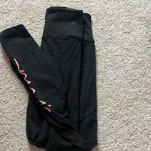 Pink leggings